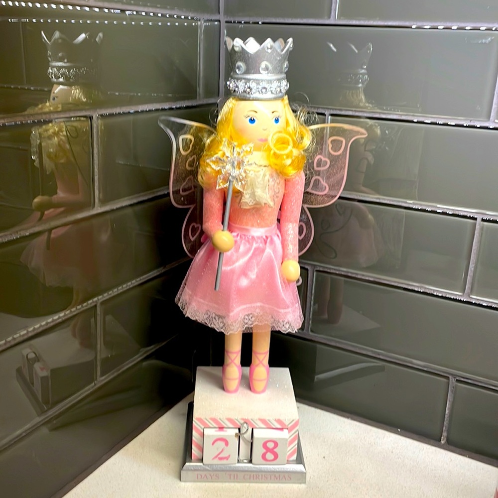 Pink Ballerina Nut Cracker